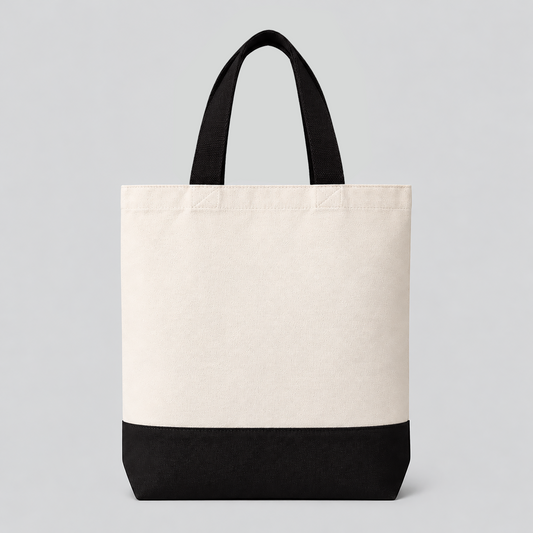 Noir Canvas Tote