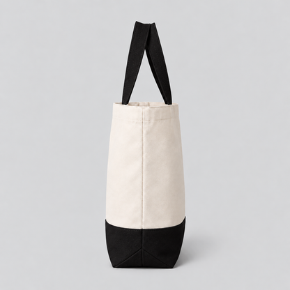 Noir Canvas Tote