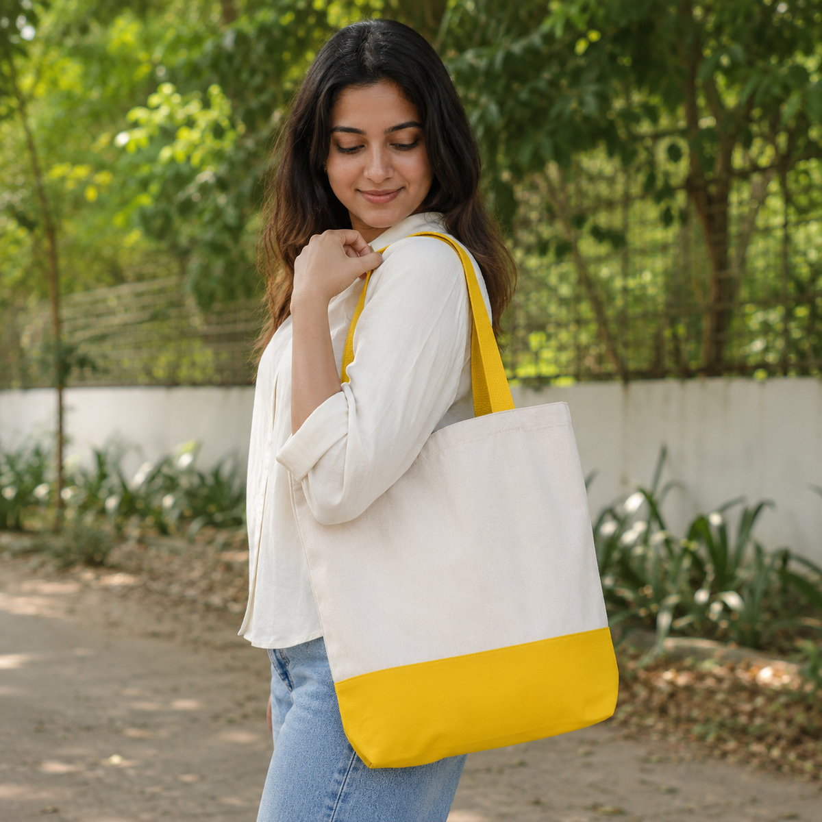 Marigold Canvas Tote