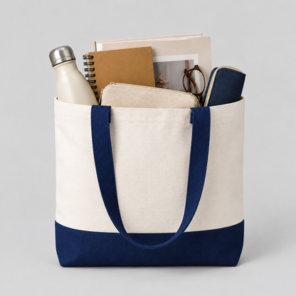 Midnight Canvas Tote