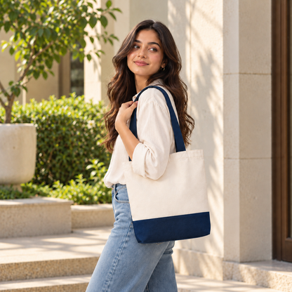 Midnight Canvas Tote