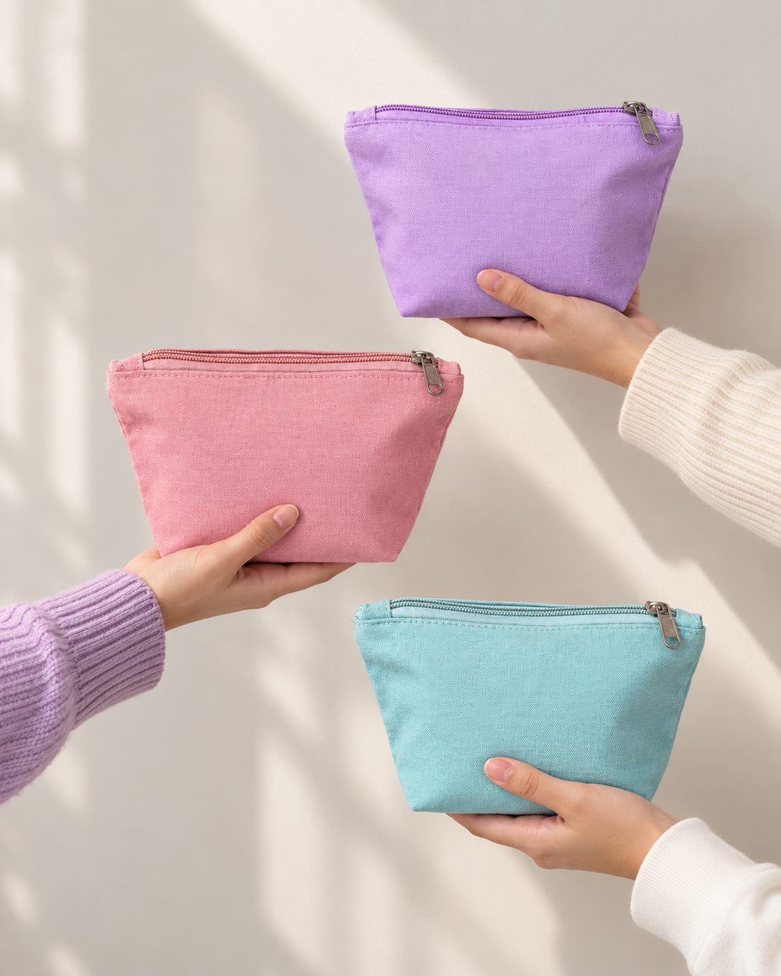 Plain Beauty Pouch