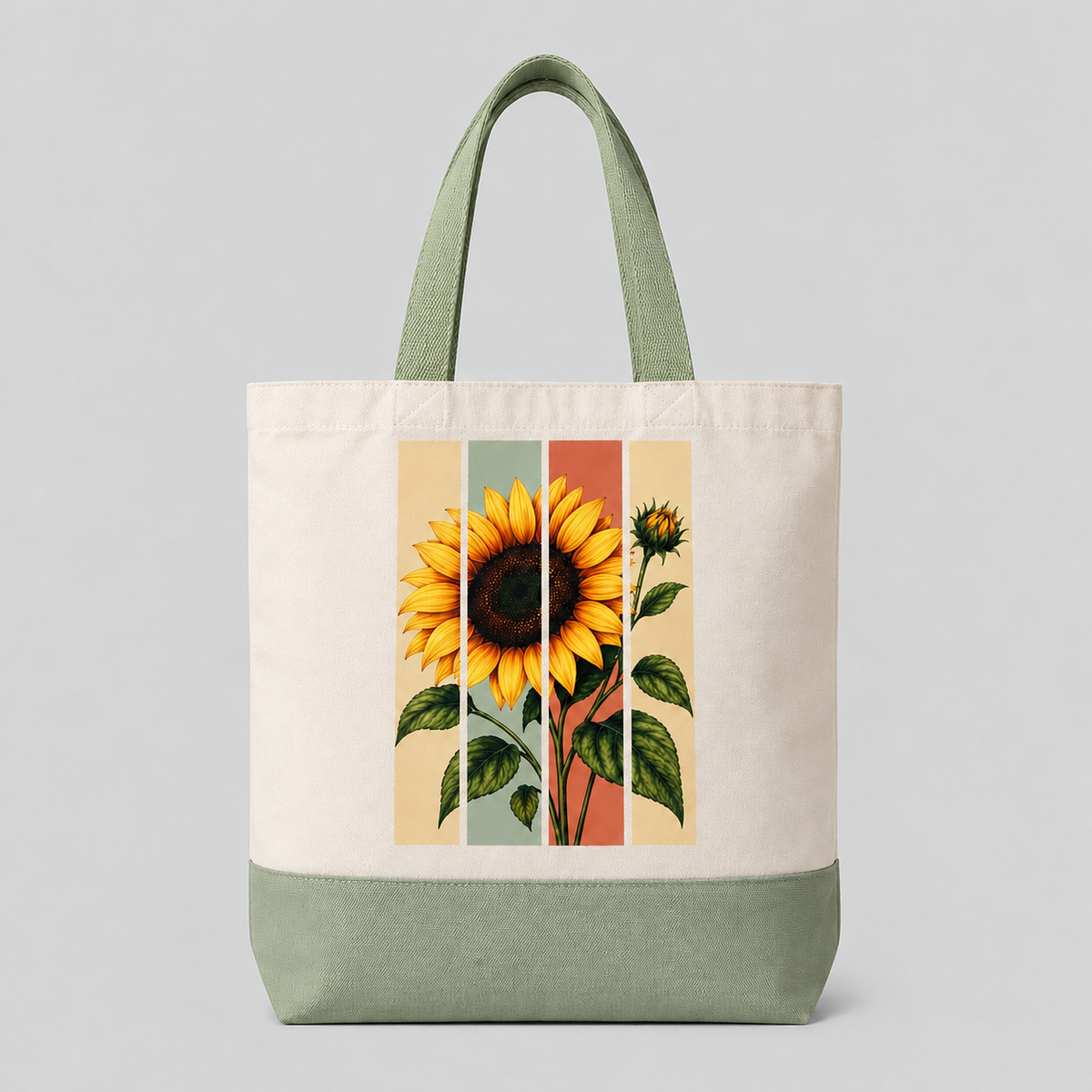 Flower Printed Tote