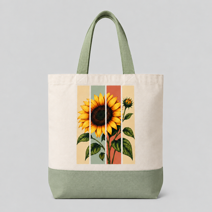 Flower Printed Tote