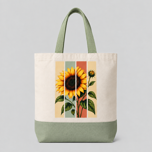 Flower Printed Tote