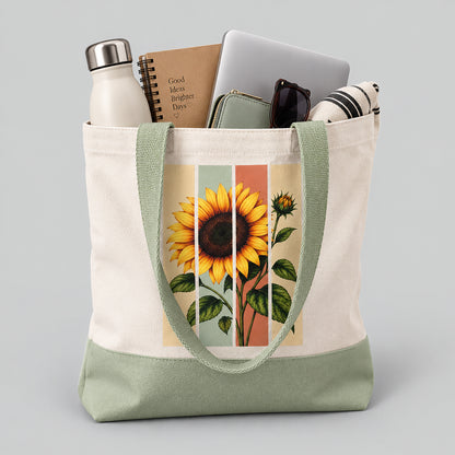 Flower Printed Tote