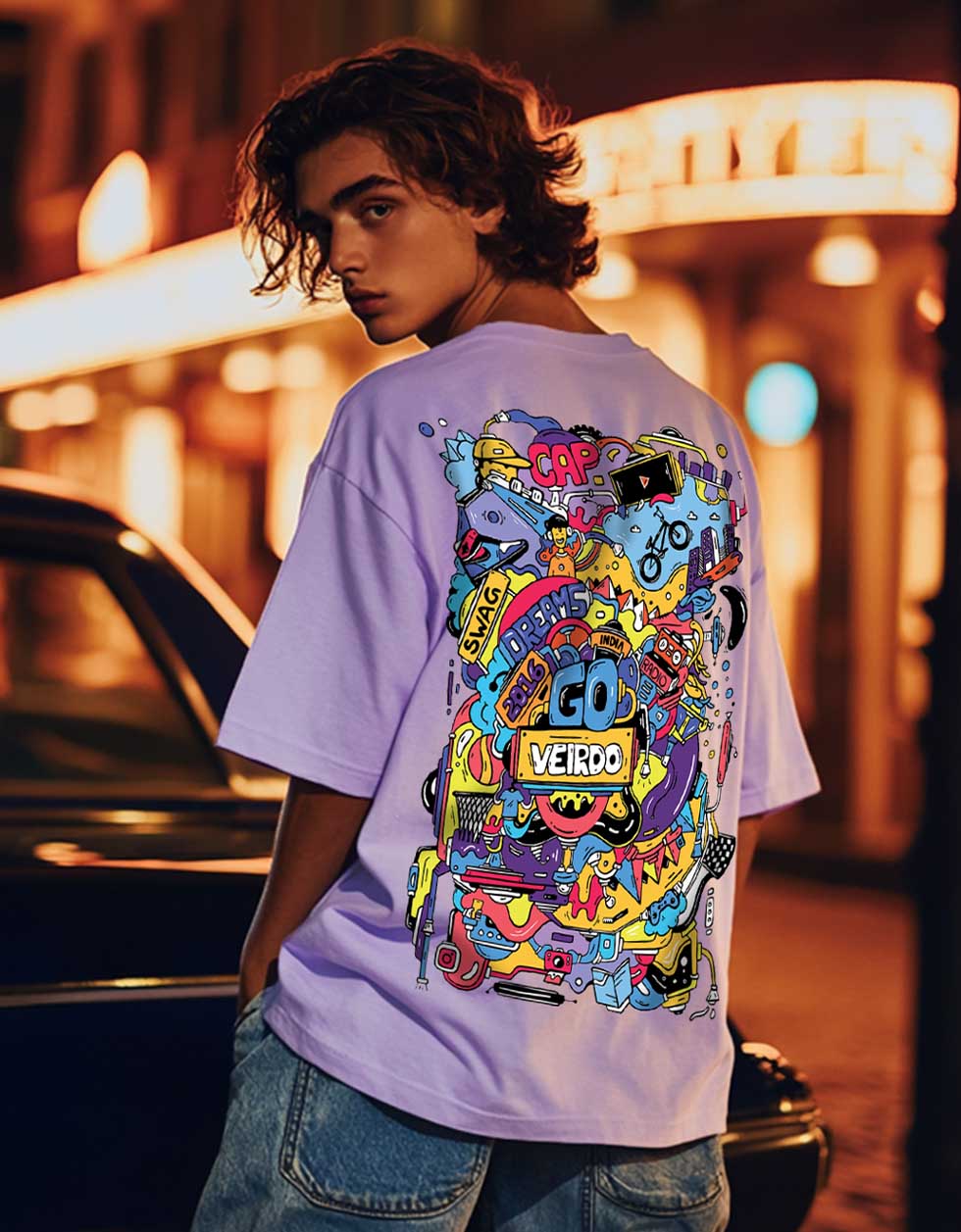 Printed Oversized T-Shirt