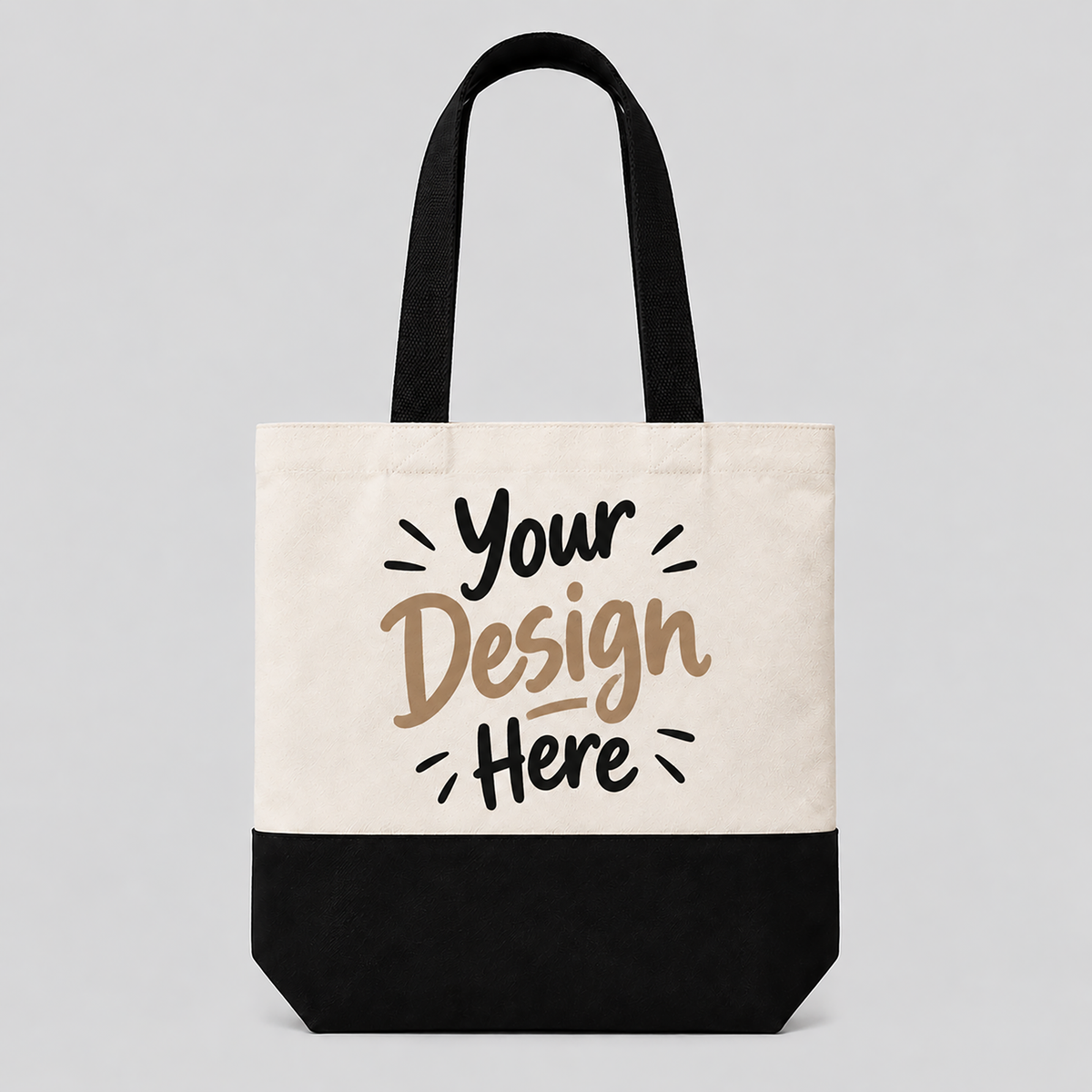 Noir Canvas Tote