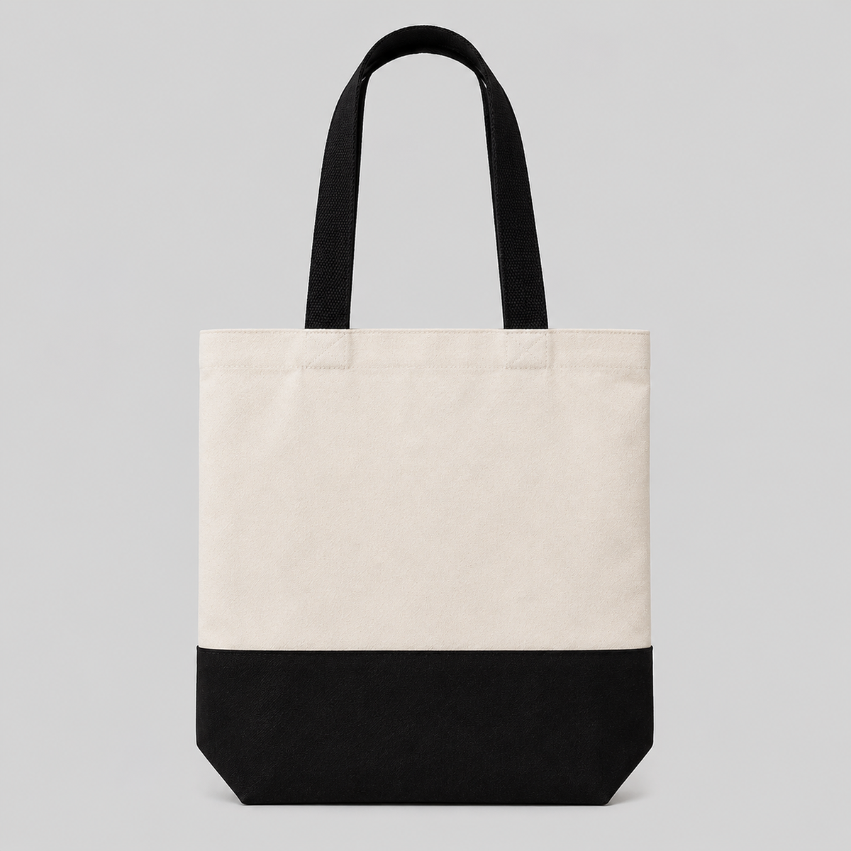 Noir Canvas Tote