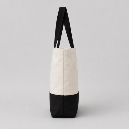 Noir Canvas Tote