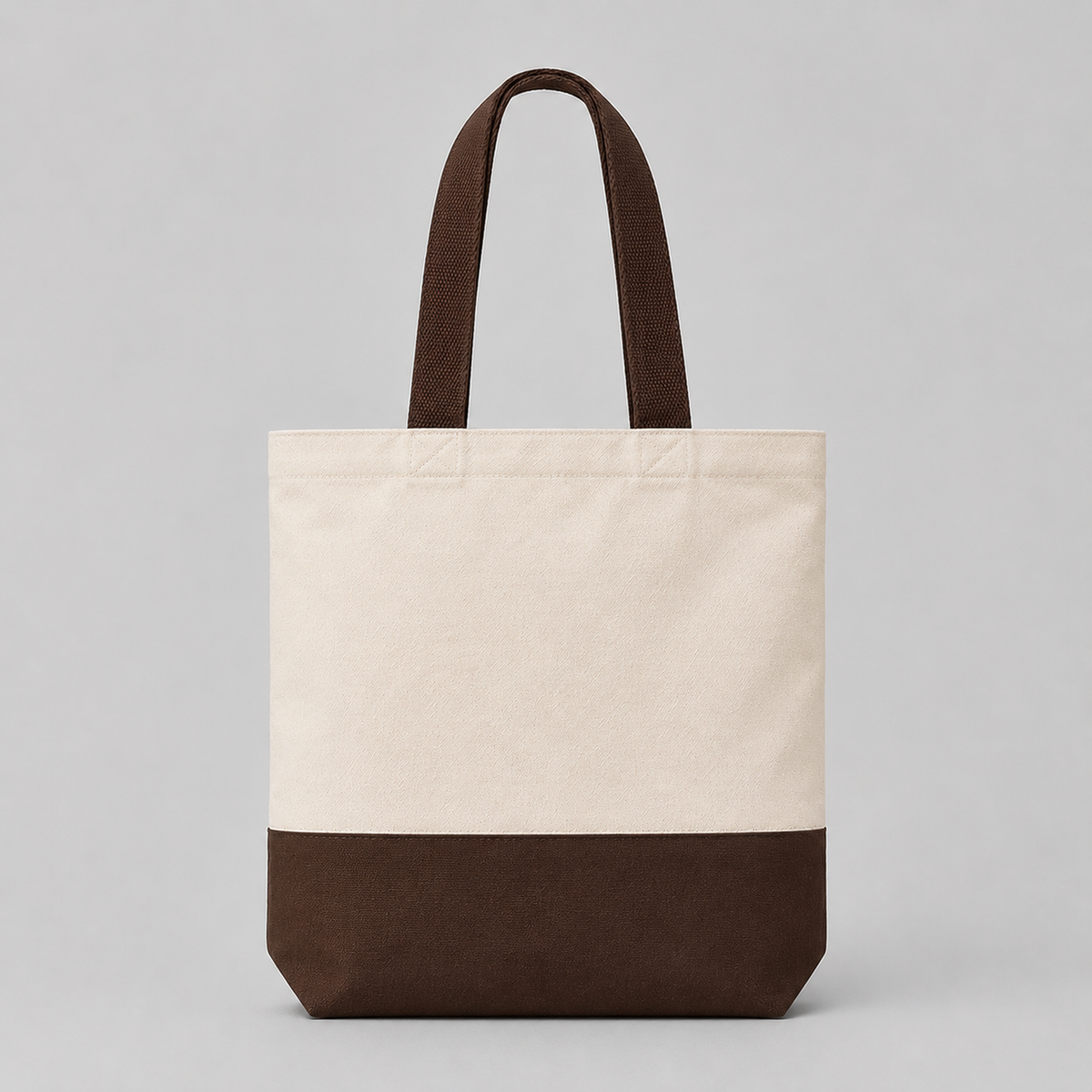 Mocha Canvas Tote