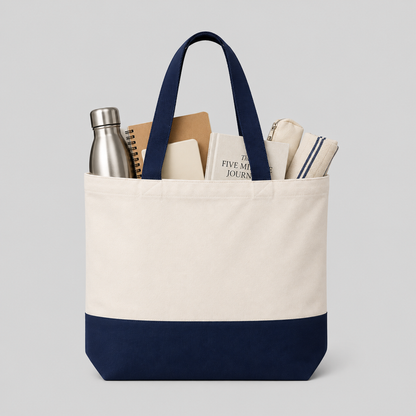 Midnight Canvas Tote