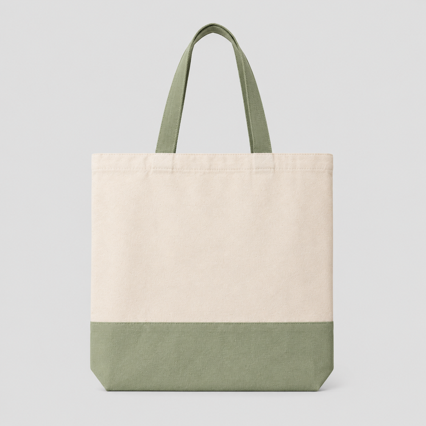 Sage Canvas Tote
